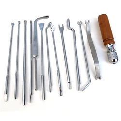 13Pcs Piano Tuning Tool Piano Tuning Maintenance Tool Piano Tuning Tool Kit with Tuning Wrench