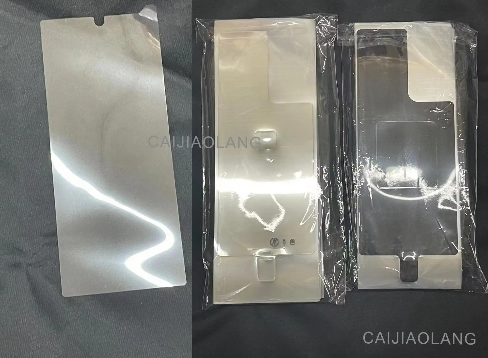

100Pcs Plastic Factory Front Wrap Film For Galaxy S22 S22plus 22 Ultra Plus LCD Screen Protector