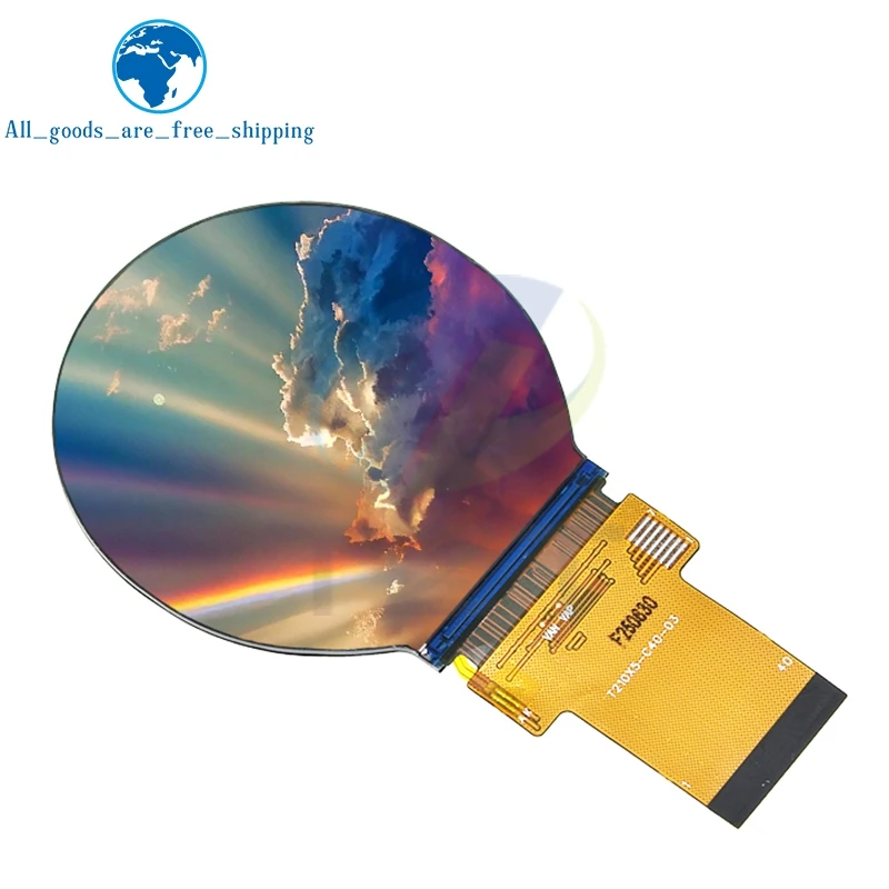 IPS 2.1 inch 40PIN SPI 262K TFT LCD Round Screen Display No Touch ST7701 Drive IC 480*480 RGB Interface For Arduino UNO R3