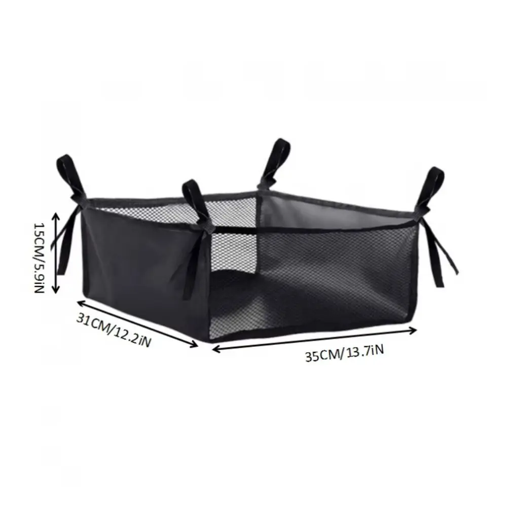 Hanging Under Wheelchair Storage Bag Folding Portable Stroller Storage Basket Mesh Base Storage Under Table Storage Net Walker
