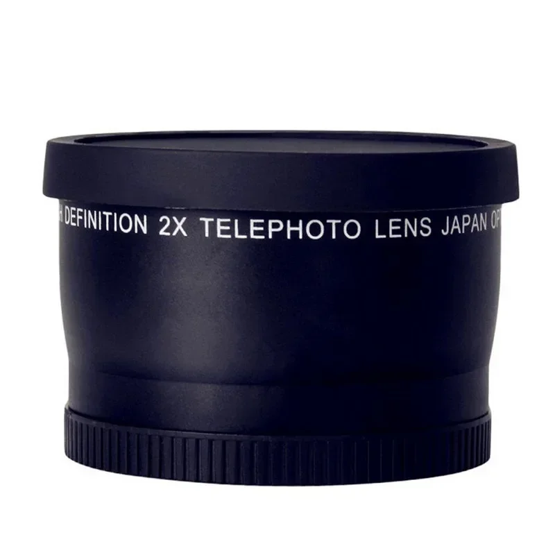 58 مللي متر 2X التكبير العالمي عدسة المقربة للكاميرات ملحق جديد