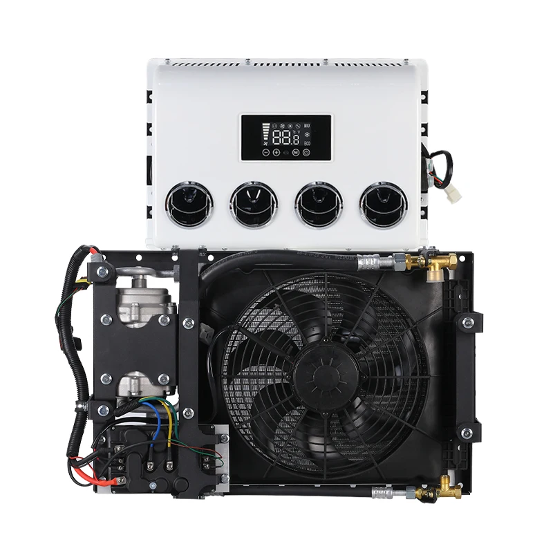 DC 12V 48V EV A/C Electrical Car Air Conditioner System