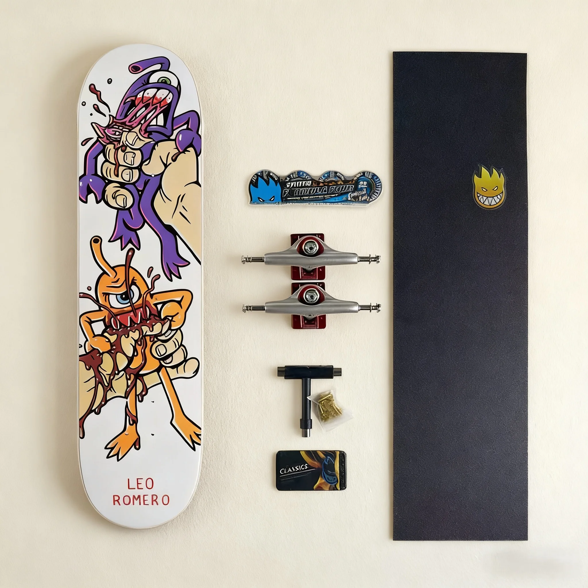 

Toymachine Baker Blind Complete Skaeboard Pro Canada Maple ,7 ply cold pressing 8.0 8.25 8.5 inch size