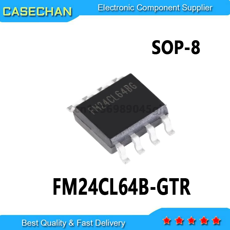 1PCS New and Original FM24CL64B-G  FM24CL64B-GTR 64Kbit FROM SOP8