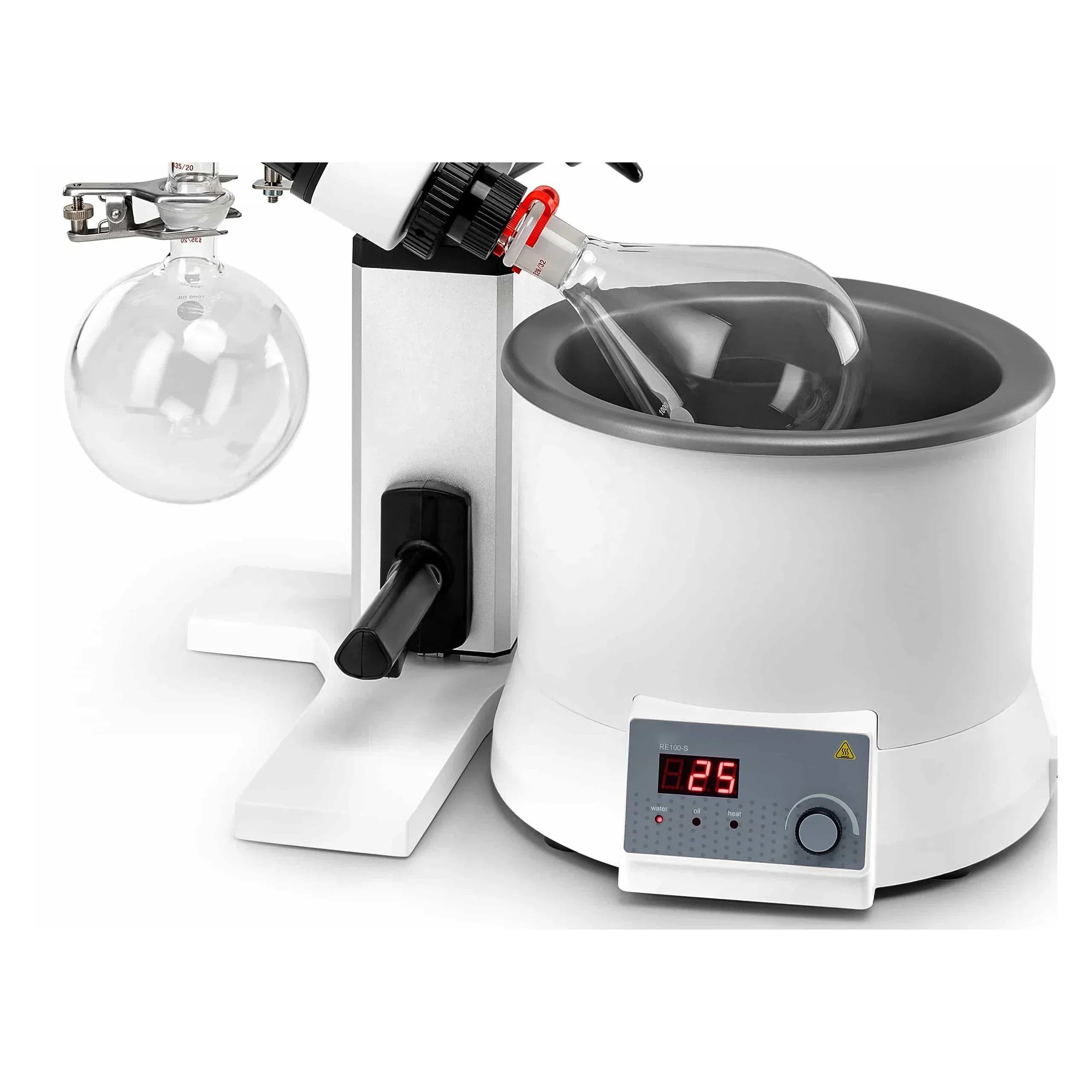 RE100-S Labor LED Digitale Vakuumdestillation 5L Rotationsverdampfer Heizbad