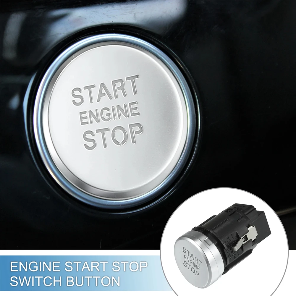 Ignition Switch Black Push Start Button Plastic Housing Direct Replacement Factory Specification Perfect Match