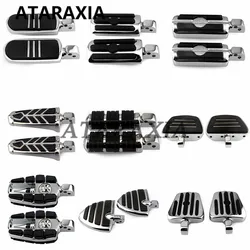 Motorcycle Rear Foot Pegs FootRests Passenger For 1999-2009 Yamaha V-Star 1100 ,1998-2015 V-star 650/250,99-1Road Star 1660/1700