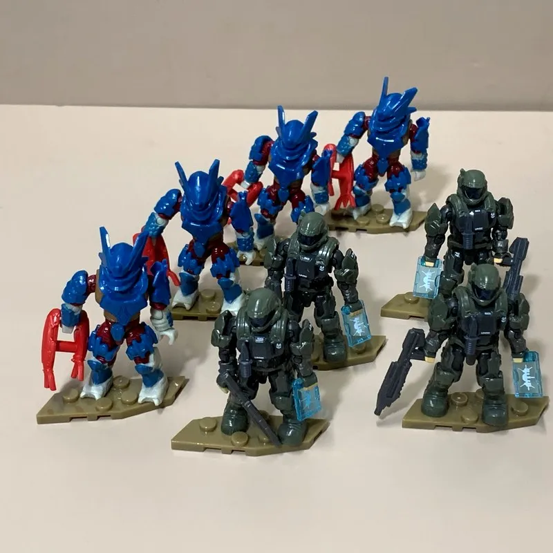 Mega builx Bloks Universe ODST Buck & Brute figuras menores de Wombat Overwatch Set, Micro modelos, juguetes de regalo