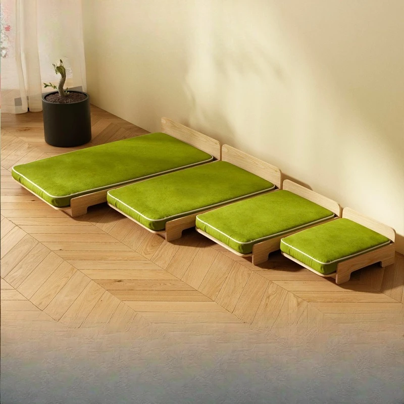 

Деревянная лежанка для кошек на высокой подставке, влагостойкая, всесезонная, универсальная, простая, из массива дерева, для тедди.