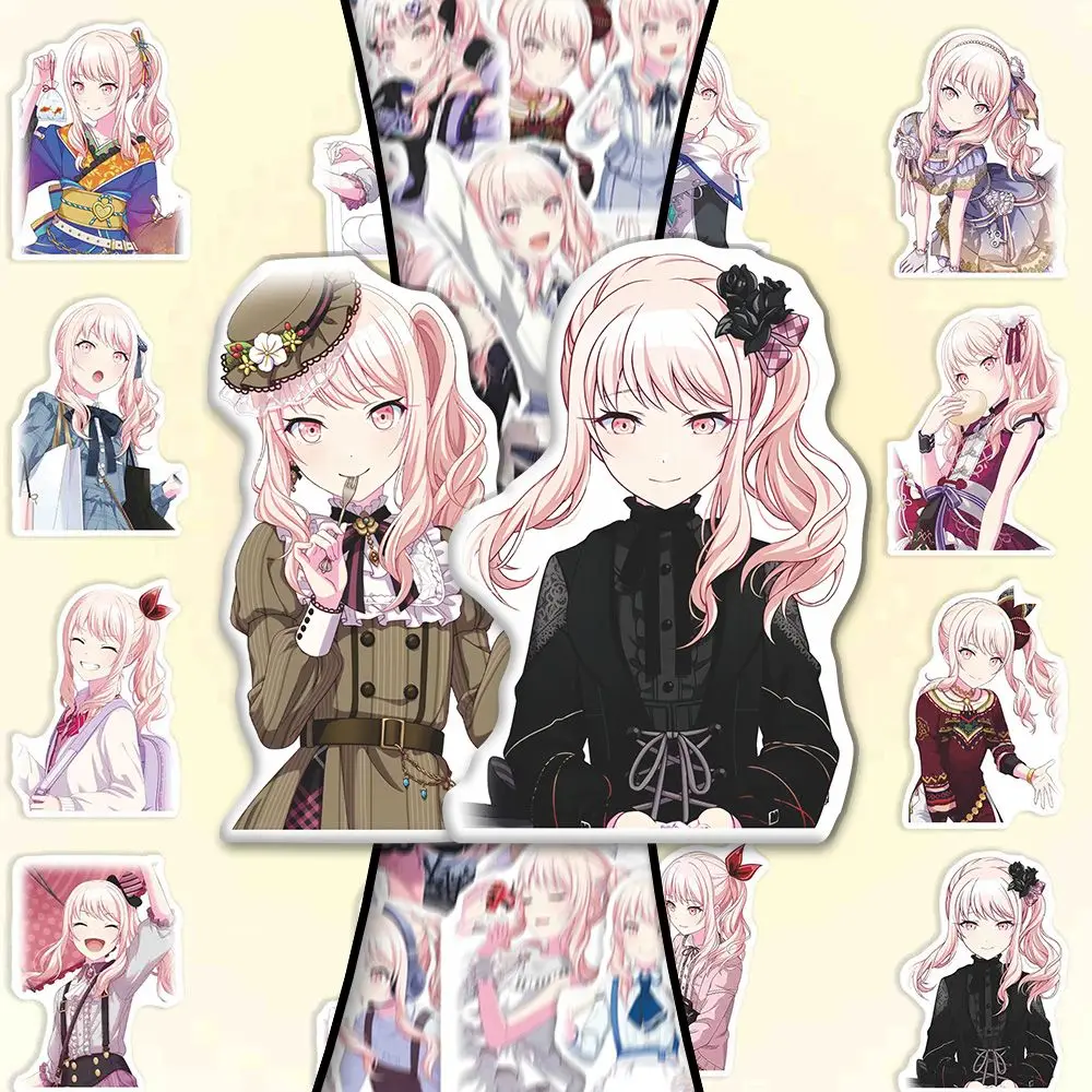 48PCSโครงการSekai Akiyama Mizukiอะนิเมะสติกเกอร์การ์ตูนGraffiti Decalsหมวกกันน็อกสเก็ตบอร์ดแล็ปท็อปรถจักรยานยนต์สติกเกอร์ตกแต่ง