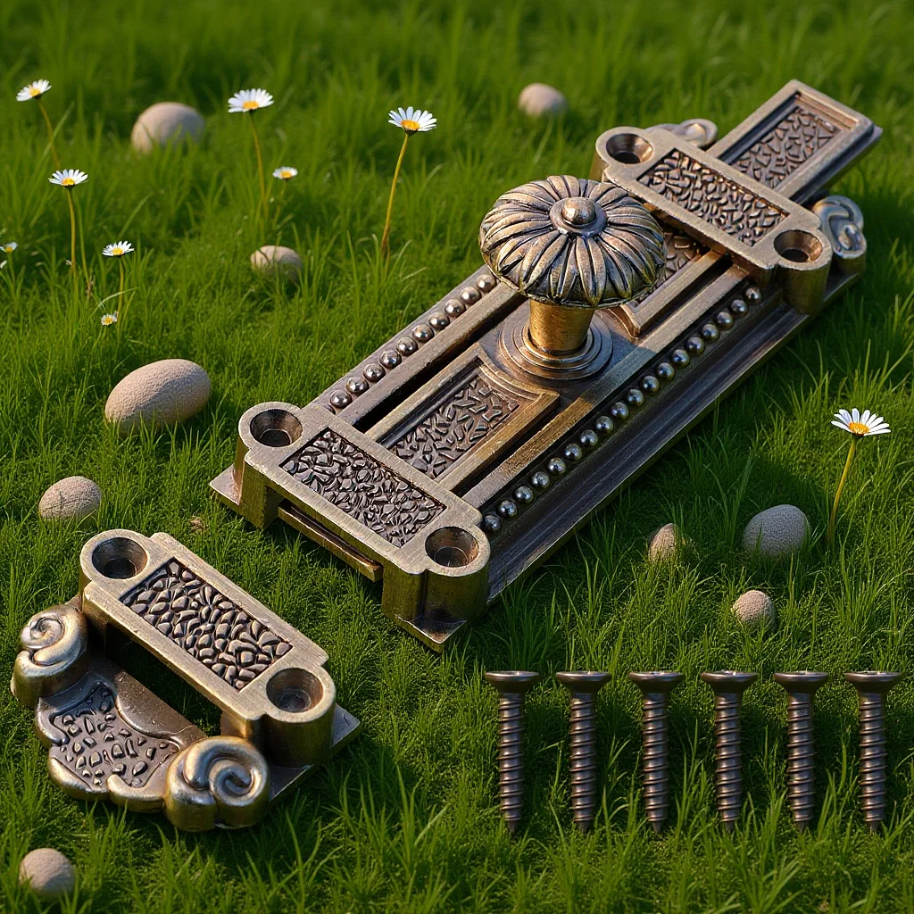 

1Pcs Alloy Door Bolts Latches Heavy Duty Slide Bolt Lock for Sliding Door Window Bathroom Rust Resistant Secure