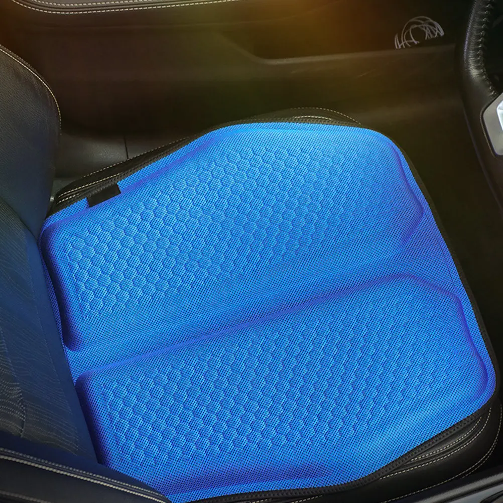 

Дышащая охлаждающая подушка для автомобиля: улучшение комфорта при вождении, снижение усталости спины, прохладная летняя подушка для сиденья автомобиля