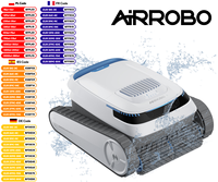 ARROBO PC10 Cordless Robotic Pool Cleaner for Inground & Above Ground Pool, Wall Climbing,120 Min Runtime, Auto Parking