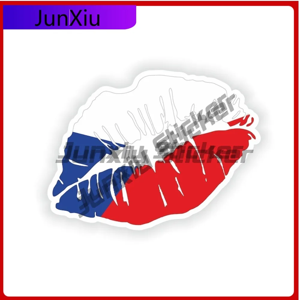 

Czech Republic Trendy Boat UV Resistant Decal Vinyl Helmet National Anime Resistant Anti Waterproof Emblem Cool Graphic Window