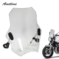 Motorcycle Windscreen Windshield Universal For YAMAHA XJR 1300 XJR1300 XJR1200 XJR 1200 1995-2016