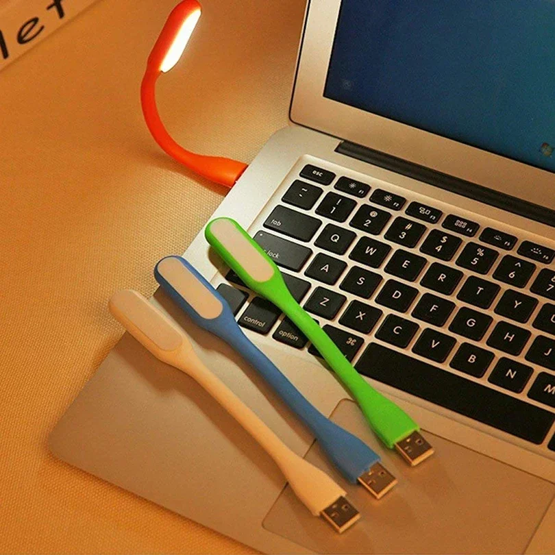 Mini USB LED Reading Lamp  5V 1.2W Portable Night light Flexible  Power Bank Notebook Protect Eyesight Desk lamp