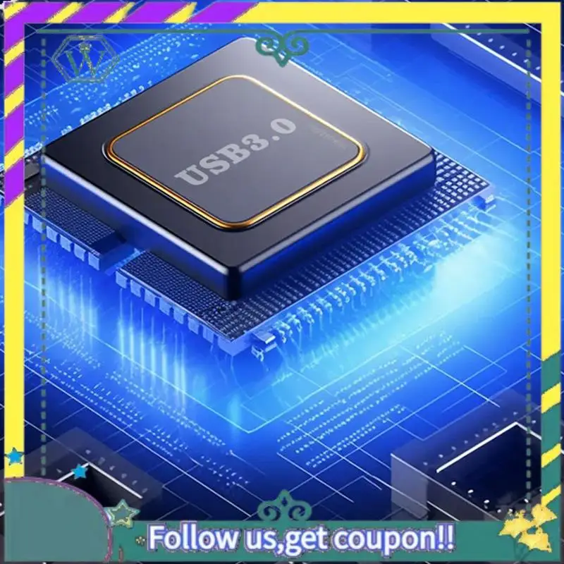 NUEVO HUB USB 3,0 RGB multifunción con divisor de transmisión rápida de 5Gbps BC 1,2 protocolo de carga base de expansión de computadora