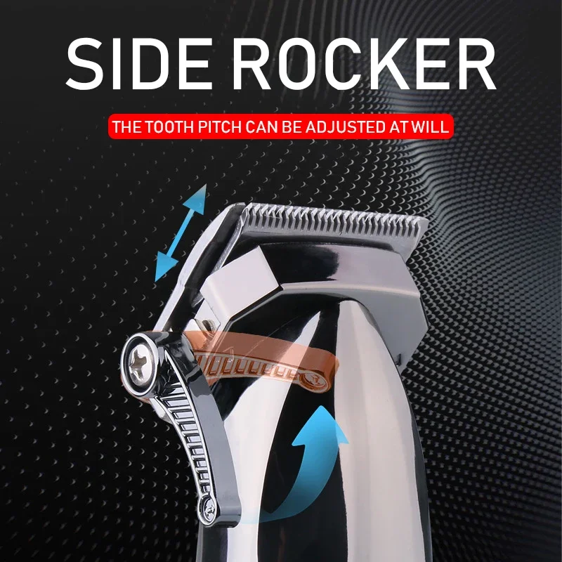 Kemei KM-253 Professional Hair Cutting Machine Men's Haircut Machine Cordless Hair Trimmer Machine USB Charging Hair Clipper