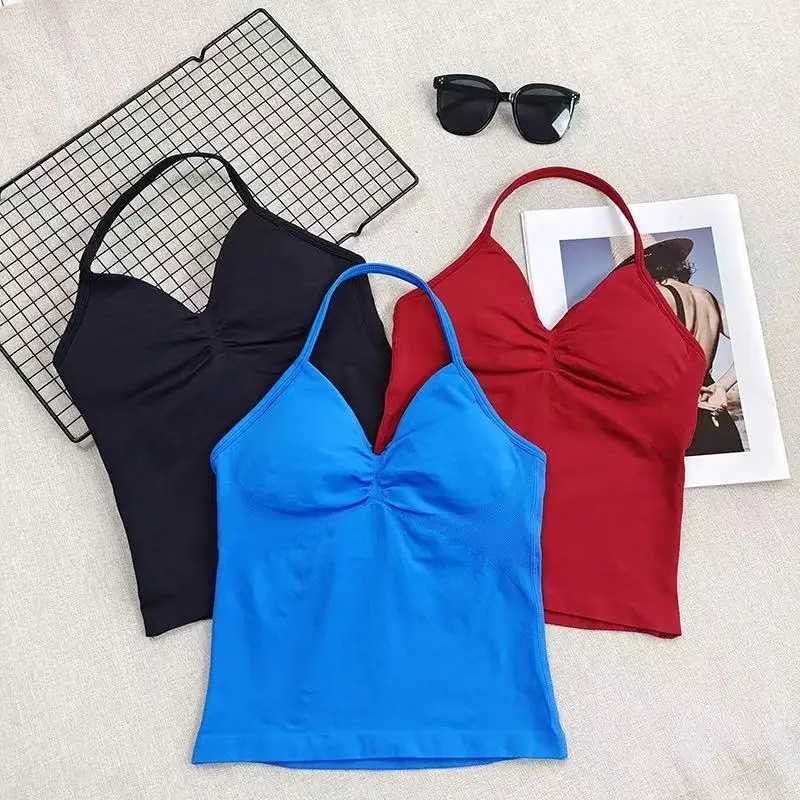 All-in-One Sport-BH-Kollektion: Hochintensiver, professioneller, stoßfester Lauf-BH, Yoga-Fitness-BH, Sommerkleidung – Detail 38