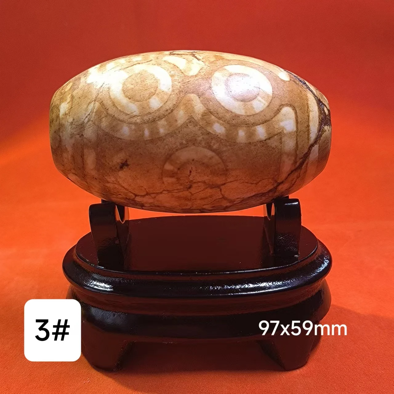 1pcs/lot Multi-Eyed Agate Dzi Ornament large home decoration Various patterns Collection accessories jewelry amulet folk-custom