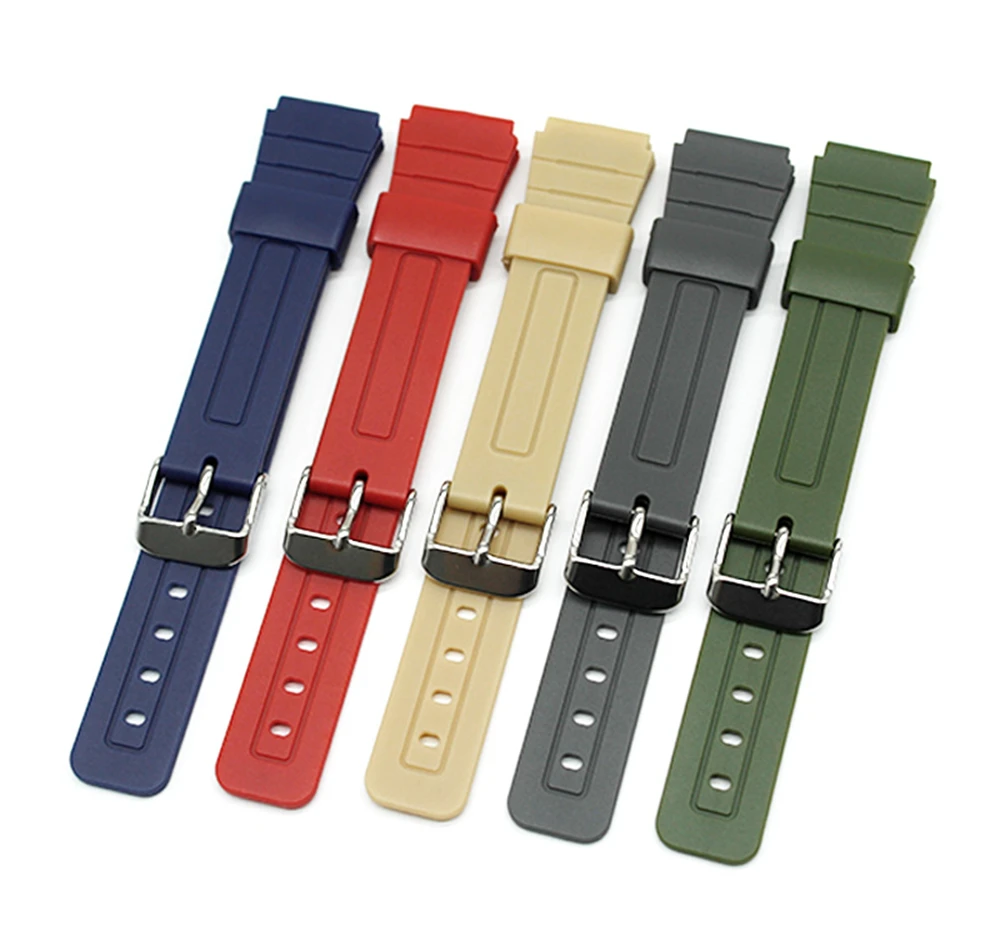 Ремешок для часов F91W, F84, F105, F108, A158, A168, AE1200, AE1300