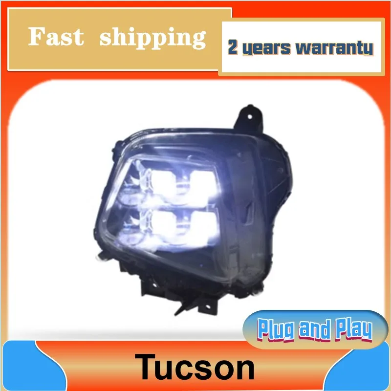 Car Styling for Hyundai Tucson Head Lights 2021-2024 Tucson Headlights Tucson L DRL Turn Signal Low High Beam Projector Lens