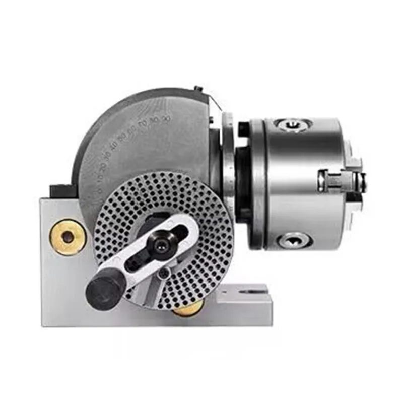 Cheap4 Inch Dividing Head 3 Jaw Chuck Precision Semi Universal Dividing Head For Milling Machine Rotary Table