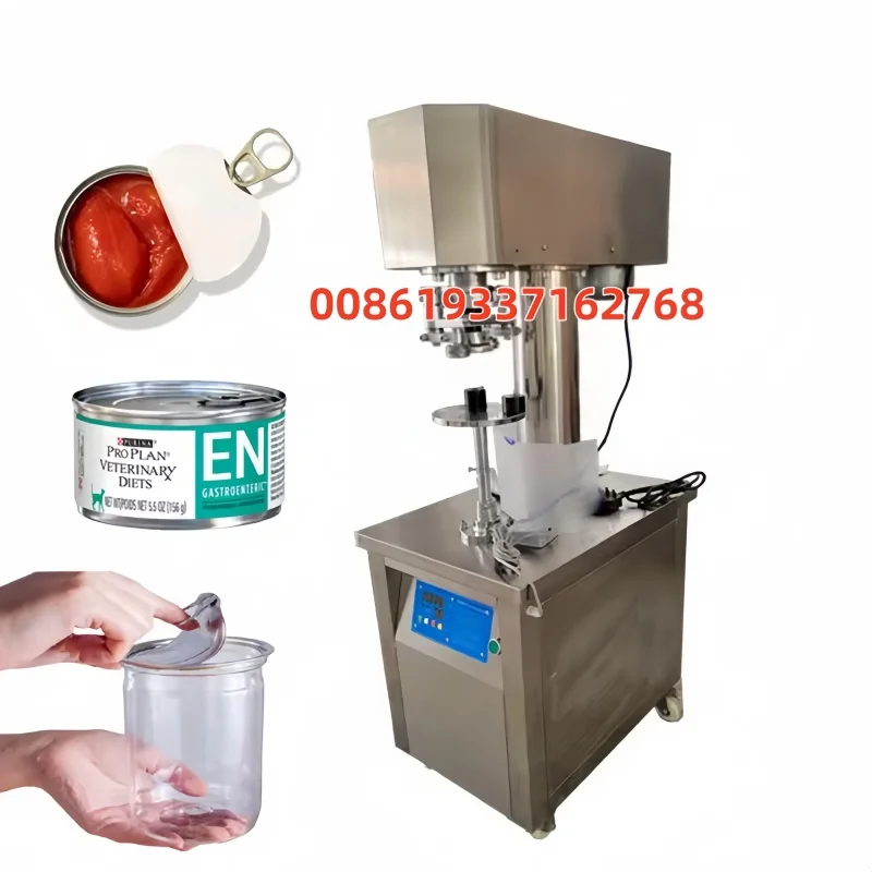 شبه التلقائي القصدير يمكن إغلاق زجاجة البيرة عصارة البرتقال 330 مللي كوب السد آلة الختم للألمنيوم Ca Ps في باكستان