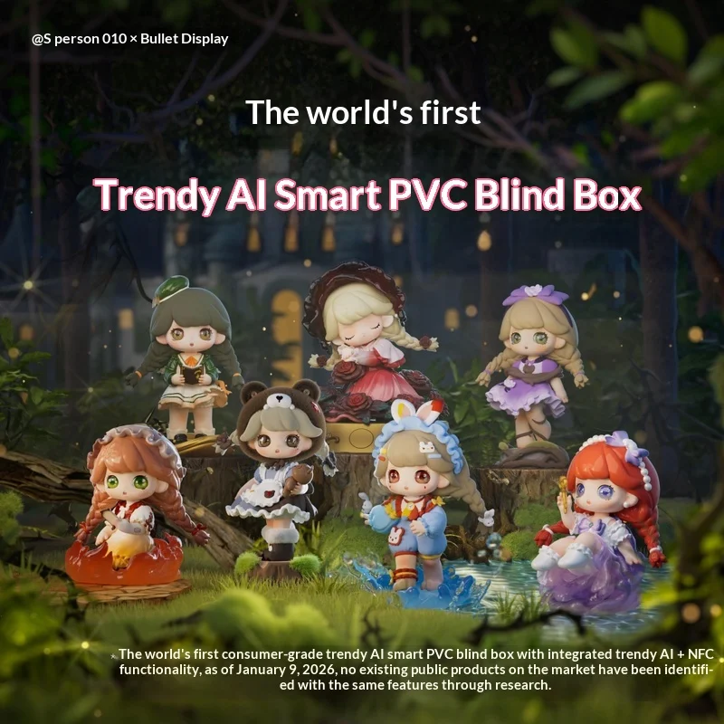 

Интерактивная фигурка Tarena Fairy Forbidden Zone Blind Box из ПВХ с ИИ, милый сувенир с NFC-чипом для разблокировки эксклюзивной истории, подарок для фанатов