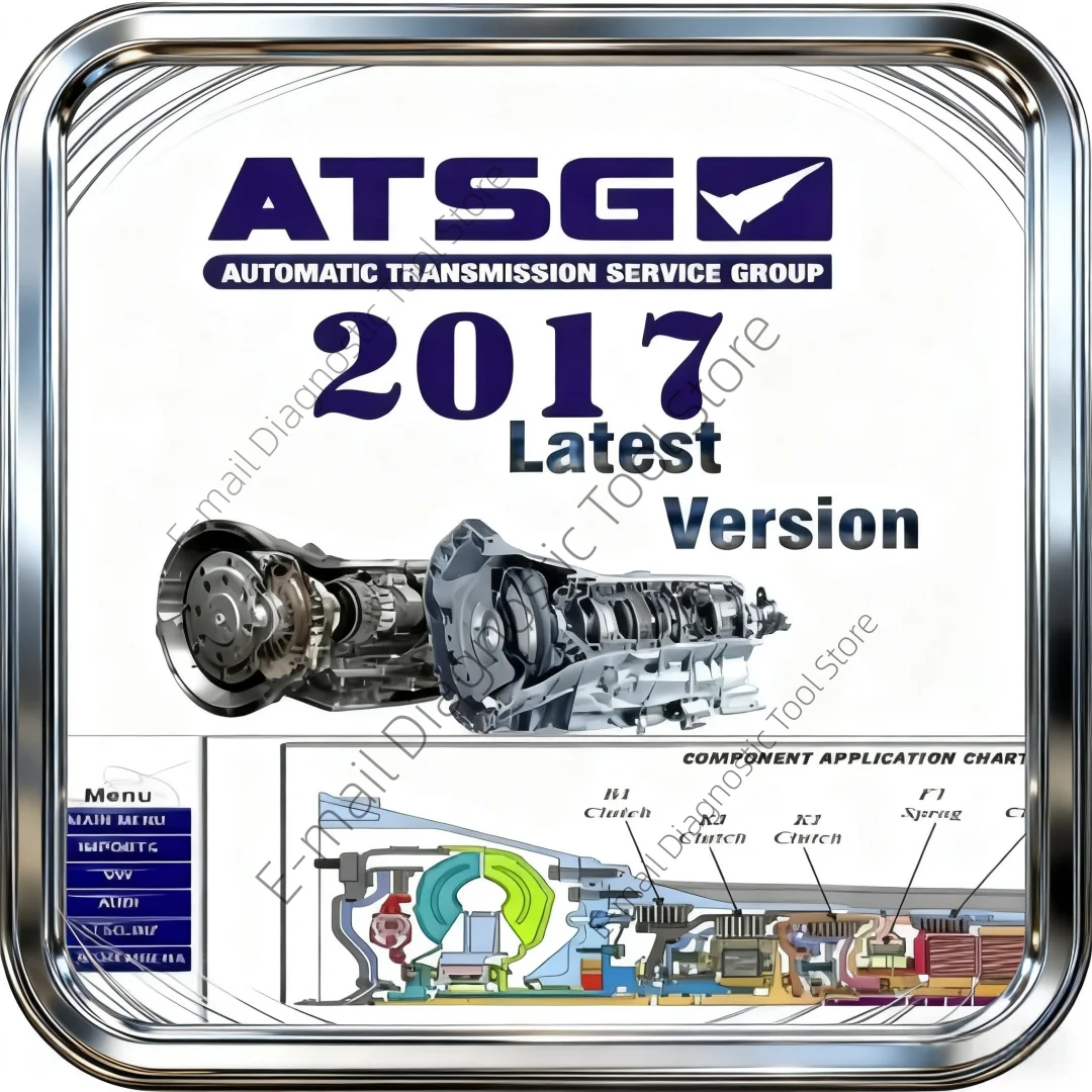 

Программное обеспечение ATSG 2017, автоматические трансмиссии, сервисная группа, ремонт, ручная диагностика, автомобильный инструмент, обнаружение неисправностей