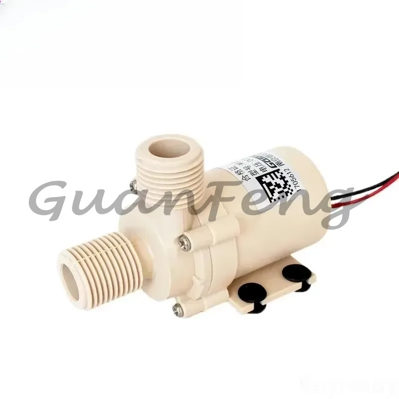 DC 12V 24V Hot Water Circulation Pump Food Grade Brushless Submersible Solar Gas Electric Heater Booster