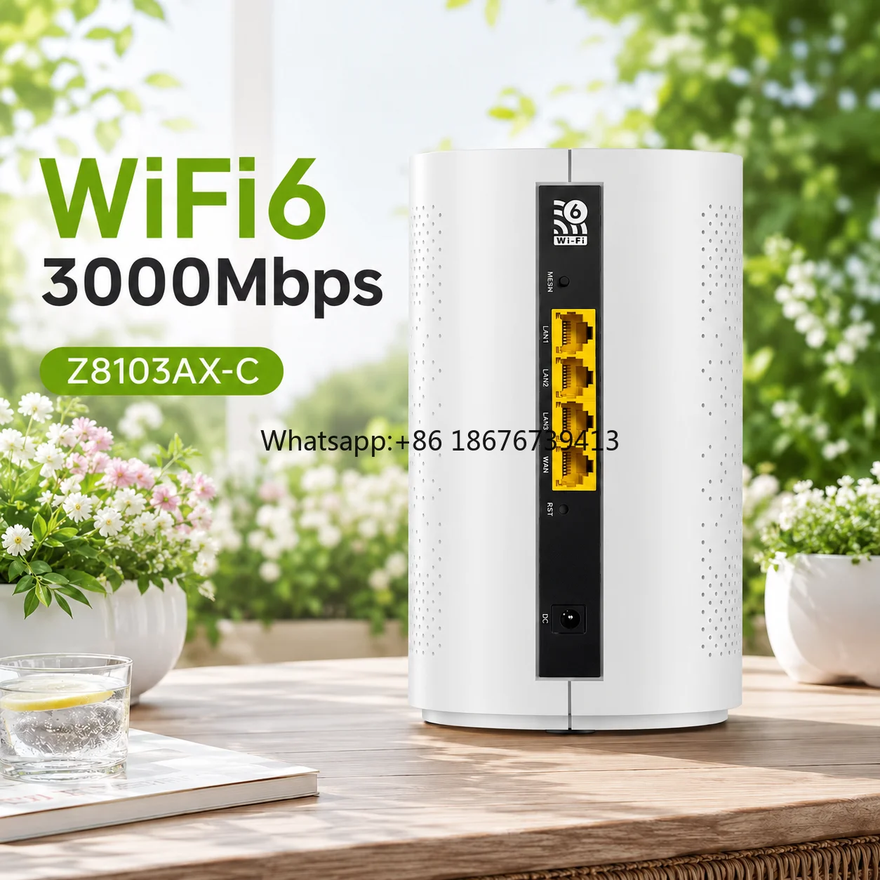 Enterprise Routers MESH Networking Industrial Openwrt Router Wifi6 Gigabit Wireless Router Dual-band Home Wireless Wifi Router