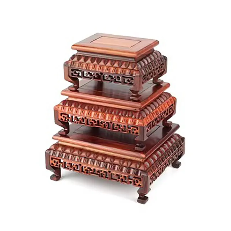 Wooden Carvings, Chrysanthemum Stones, Chrysanthemum Flower Branches, Rectangular Pumpkin Wheel, Handicrafts