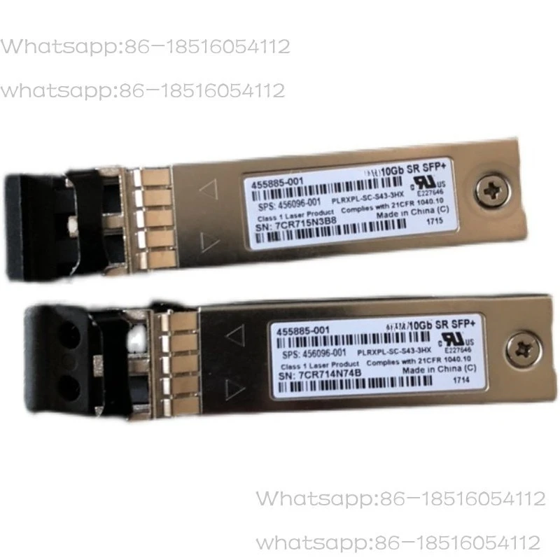 455885-001, 455883-B21, 10G SR 10 Gigabit Optical Module 456096-001