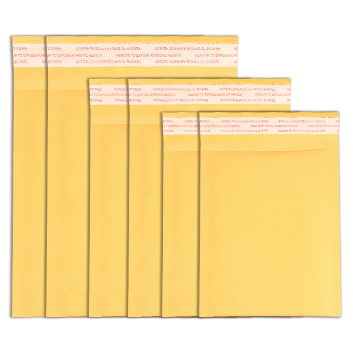 10/20pcs Yellow Kraft Bubble Mailers Self Seal Adhesive Shipping Bags Cushioning Padded Envelopes for Shipping Mailing Packaging