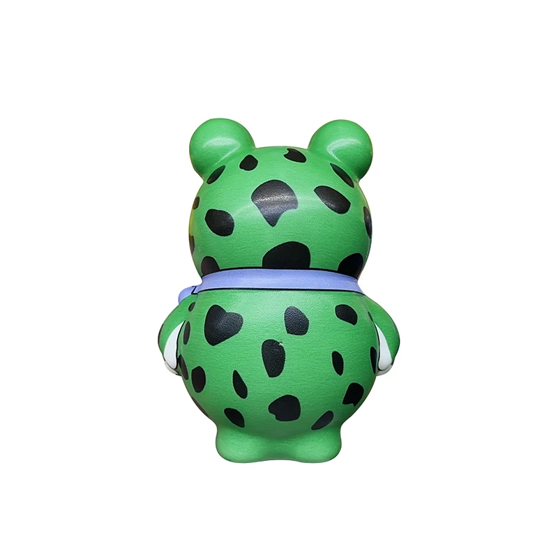 الكرتون لطيف انتعاش بطيء الضفدع الضغط لعبة مضحك الحيوان شكل الأطفال لينة قرصة ضغط تنفيس اللعب حلية الهدايا
