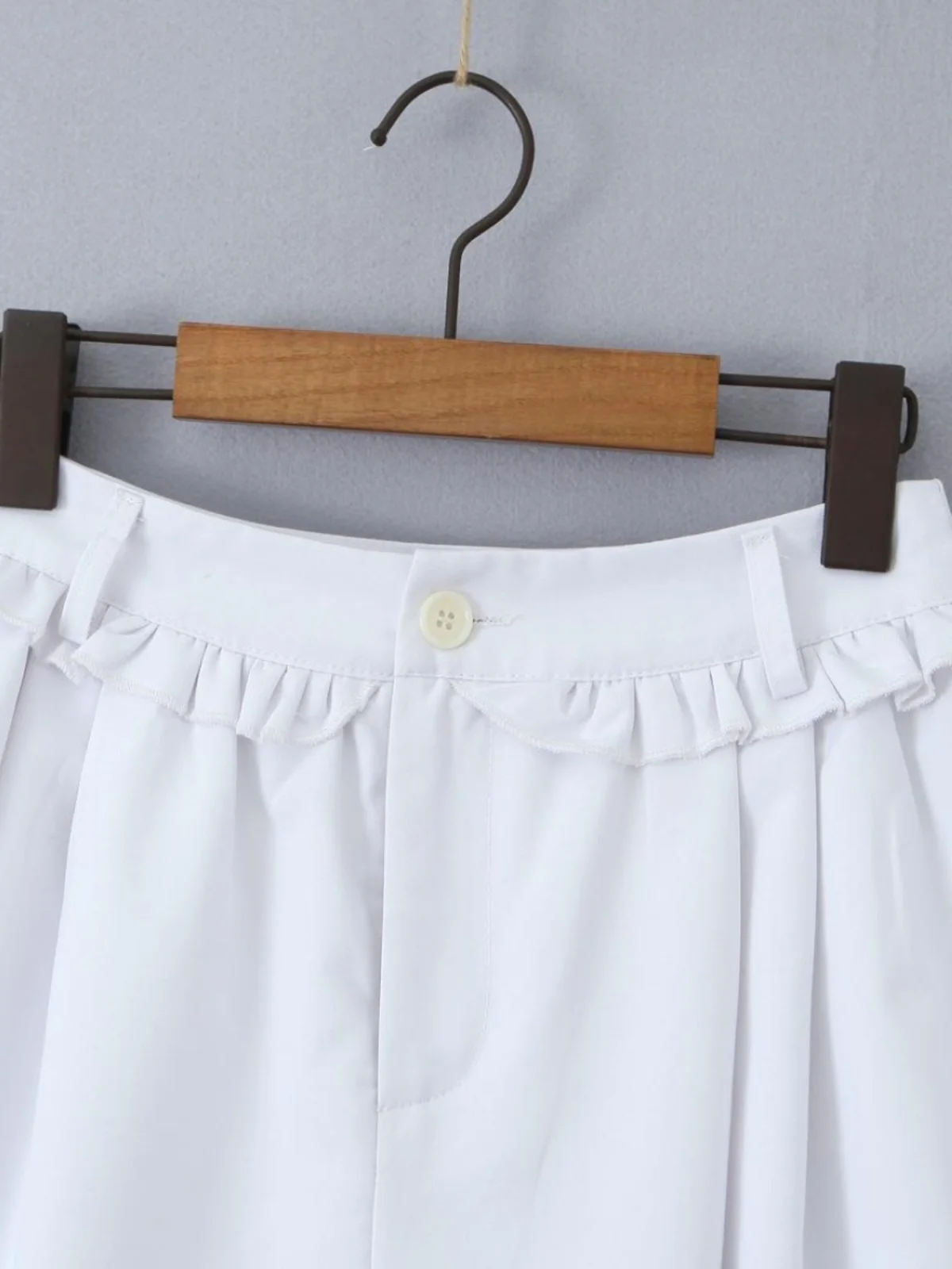 Ele – jupe bouffante trapèze pour femmes, longueur f, taille haute, plissée, ombrello, rue, couleur Pure, autre matériau