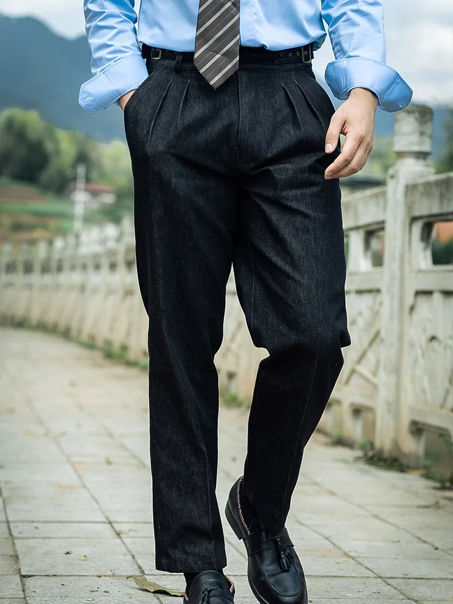 POT&CRAFTSMAN New American casual silhouette loose straight casual pants Squire jeans nine pants pants pants can be customized