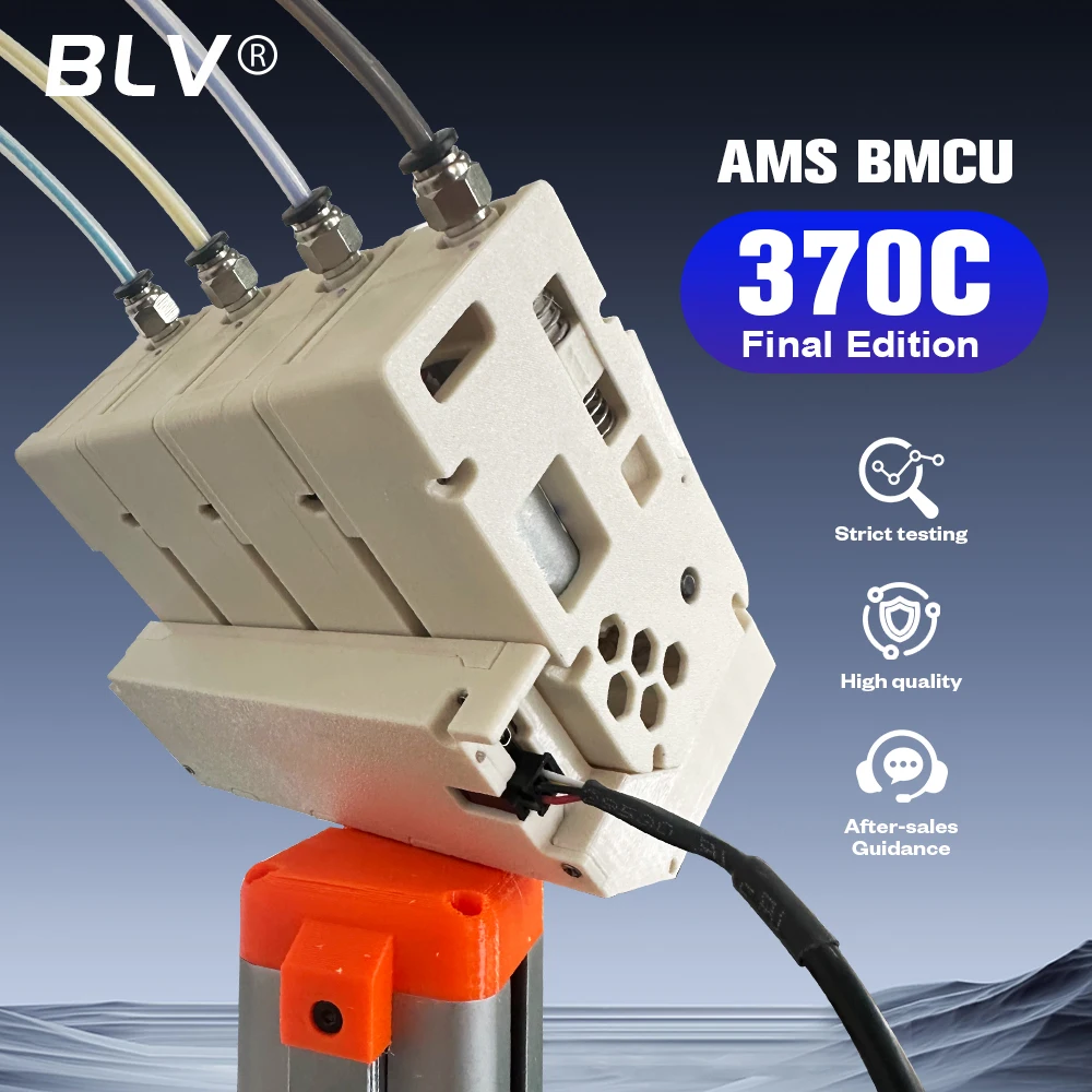 BLV AMS BMCU 370X BMCU 370C Open source AMS MMU solutions AMS lite 370 130 BMCU370 support Auto Refill Farm