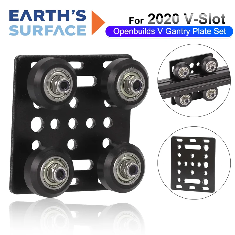 3D Printer Parts for Pulley Suites  2020 V Gantry Plat Set S