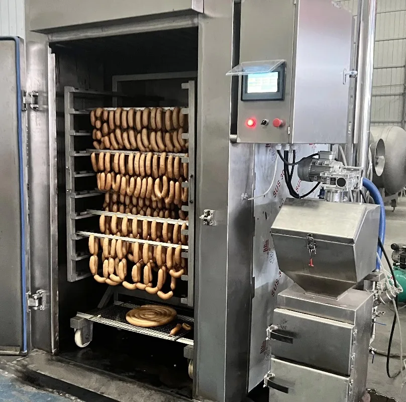 Automatic Steam Cold Smoker Oven Stainless Steel Seafood Meat Smoke Chamber Energy Efficient Commercial Equipment OEM Customized