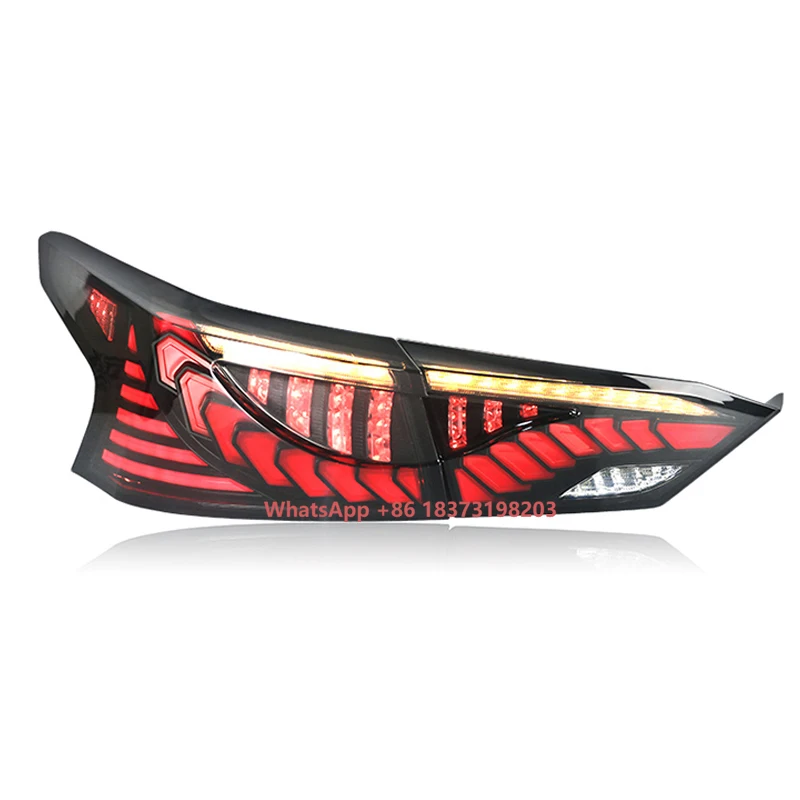 19-22 Models of ALTIMA Teana Modified LED Dragon Scale Driving Brake Double Reversing Fog Light Rear Tail Light Assembly