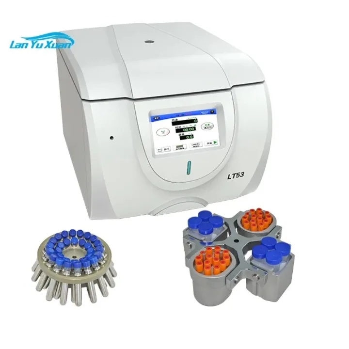 LT53 desktop low speed plasma centrifuge hospital centrifuge lock system large capacity