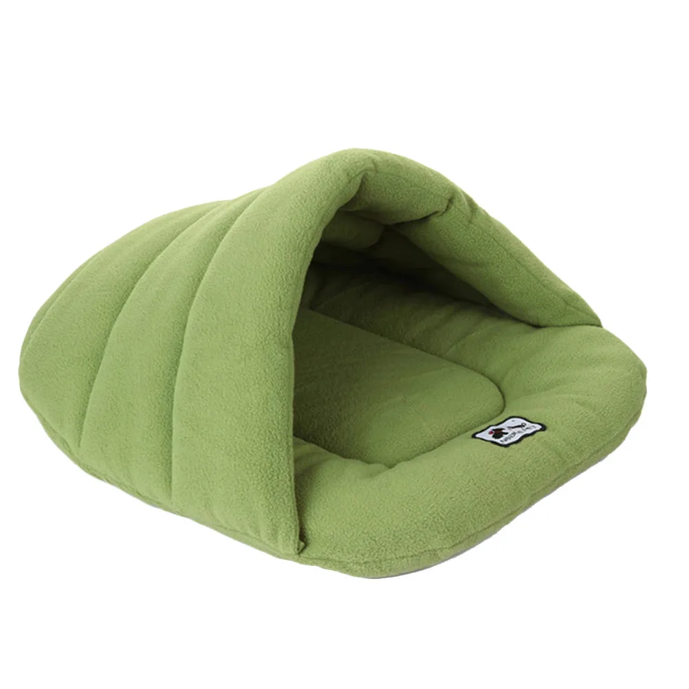 

Slipper-Shaped Pet Cave Bed Warm Kennel Nest for Small Dogs Cats Kittens Rabbits Guinea Pigs Ultra Soft Cotton-Padded Cozy