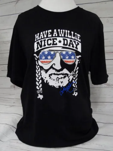 Willie Nelson Have a Willie Nice Day T-Shirt Short sleeve S to 5XL