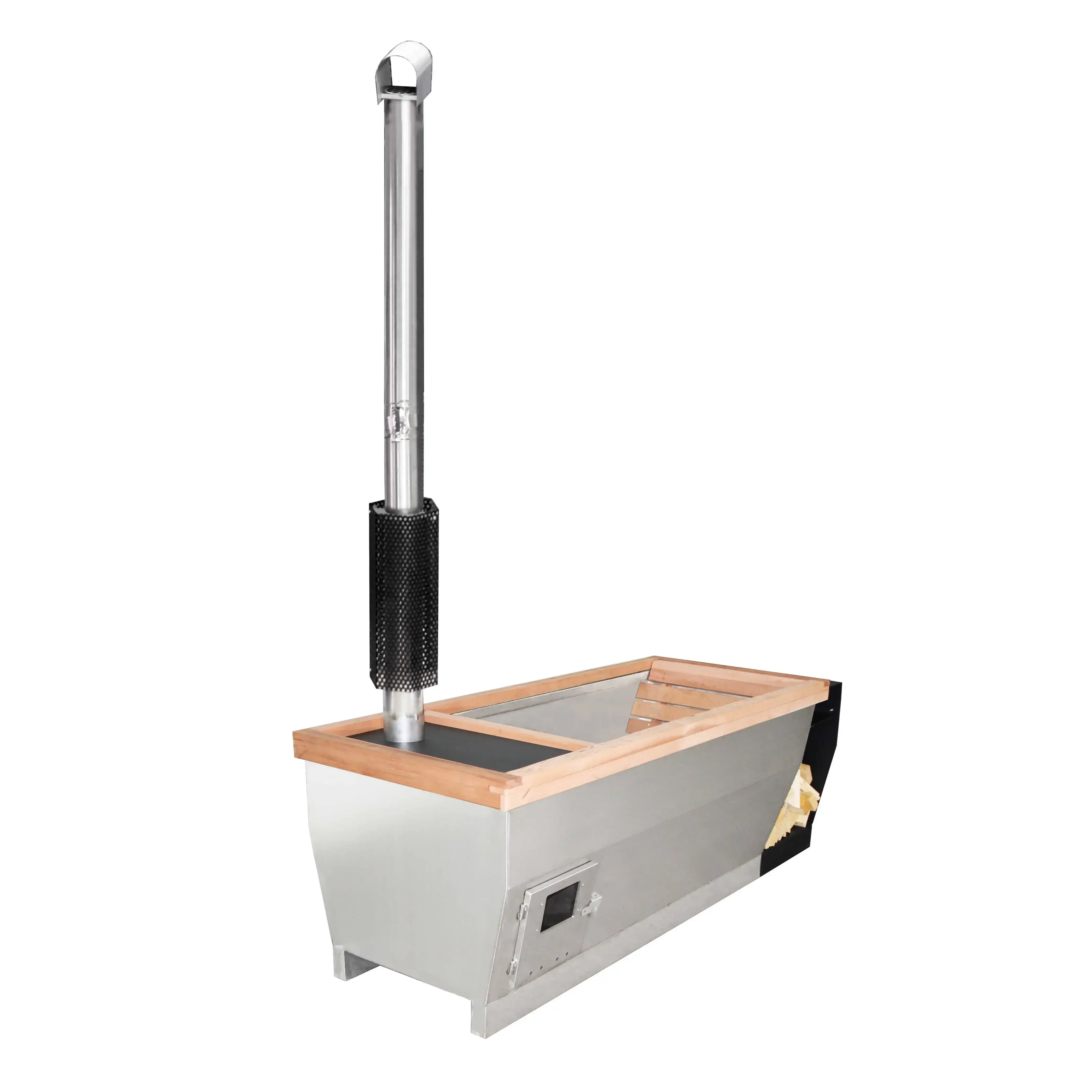 Bucket Bath Shower Hot Tub Cedar Wood Stove Hot Tub Portable Wooden Hot Tub