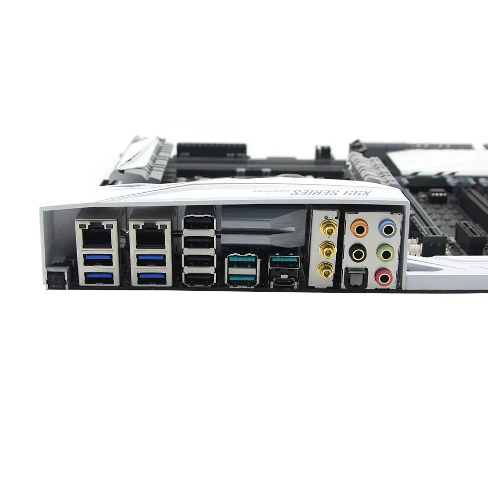 Asus-X99-DELUXE iiマザーボード、LGA2011-v3、5ウェイ最適化、安全