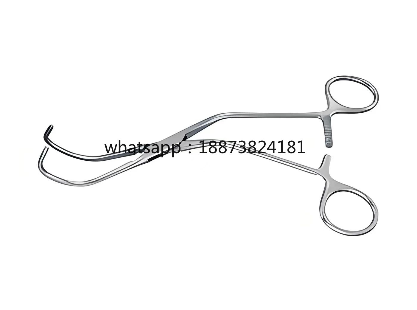 Small Incision Thoracoscopic Single Side Wall Forceps Manual Clamp with Locking Buckle Feature fast