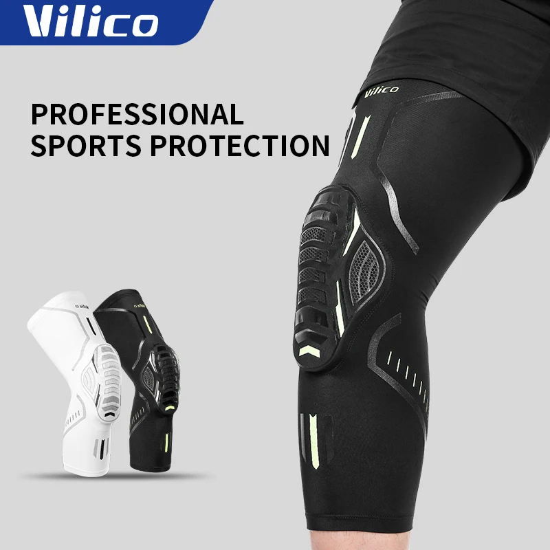 VILICO Sports Knee Brace, Breathable Knit, Adjustable Tightness, Suitable for Both Men and Women, Suitable for Running