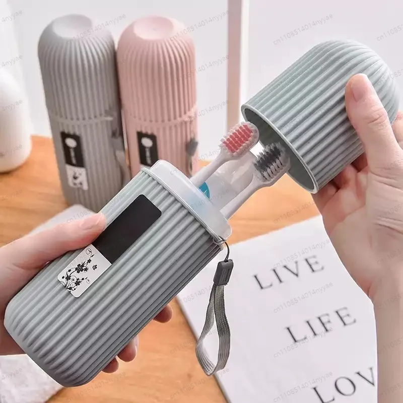 Portable Toothpaste Toothbrush Protect Holder Case Travel Camping Storage Box Protect Toothbrush Toothpaste from Dirt and Damage